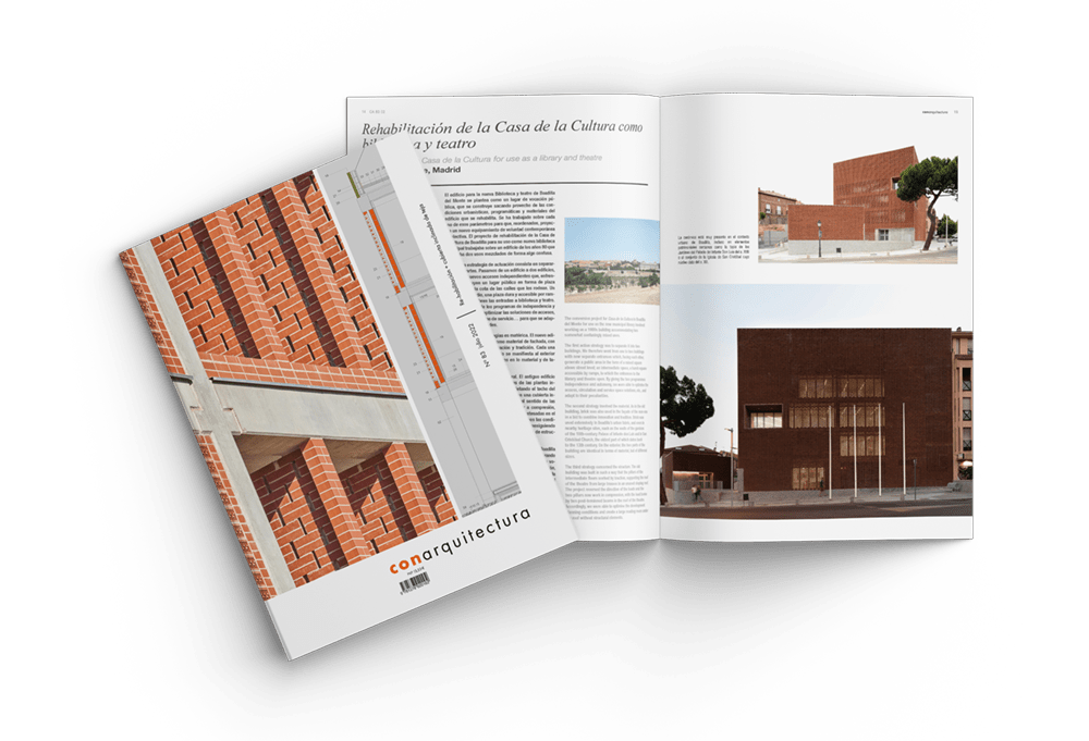 cubierta sobre la revista abierta conarquitectura 83