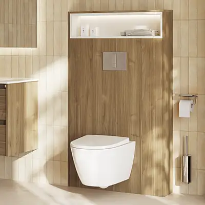 Roca presenta Delta Modular, la solución que integra el inodoro suspendido y transforma el espacio del baño sin obras