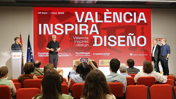 València presenta en Madrid su gran mes del diseño con una alianza estratégica entre Feria Valencia, ICEX y la Fundació del Disseny