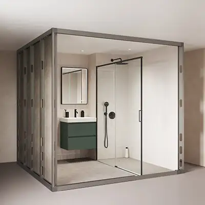 Roca presenta la construcción modular de los espacios de baño en el Congreso Mundial de Arquitectos UIA 2026