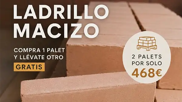 Promo de ladrillo macizo Palau